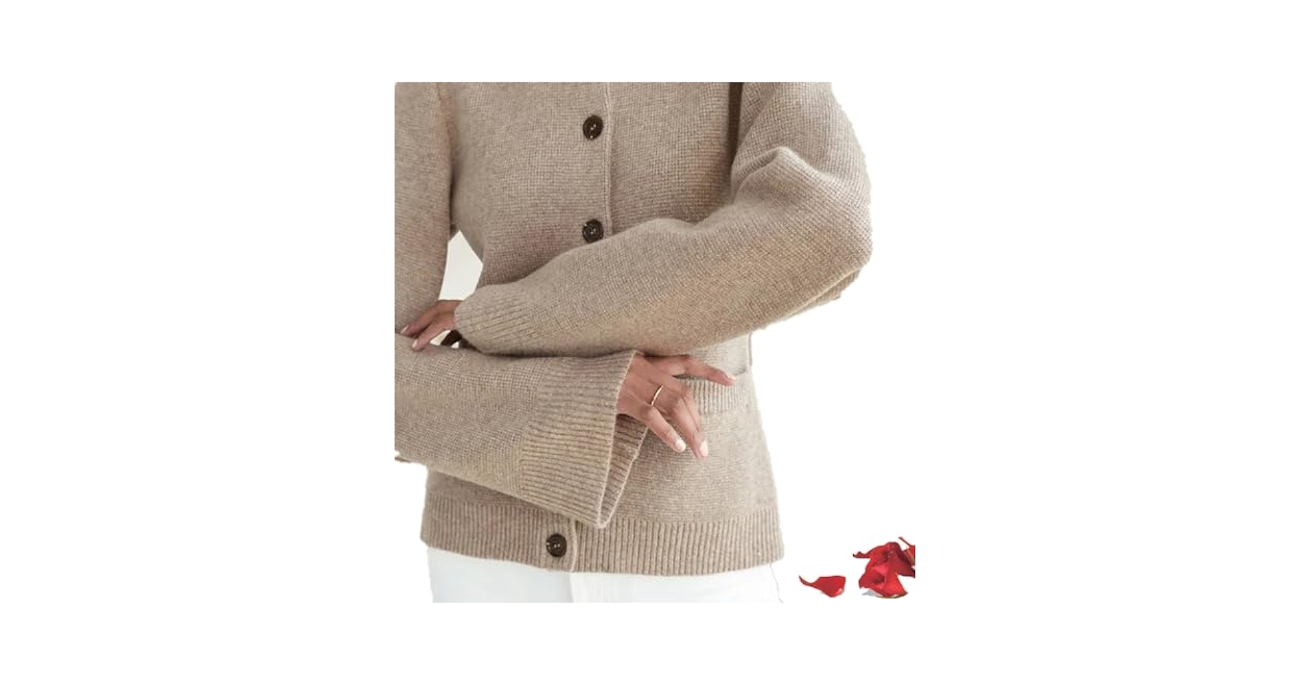 Zedamso Describeu Cardigan, Ultra Soft Button Cardigan Oprah